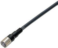 CABLE DE 5 METROS CON CONECTOR RECTO DE 4 POLOS - M8 XS3F-M8PUR4S5M